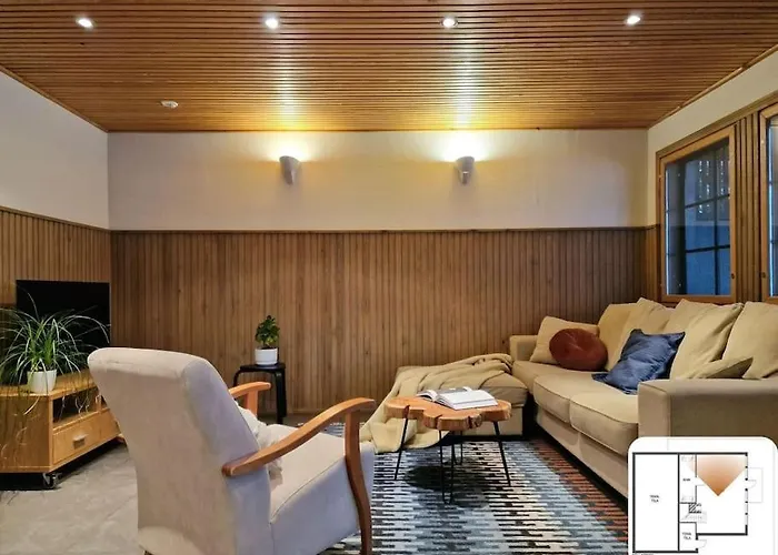 Upea Alppitalo Tahkolla 别墅