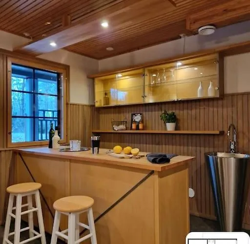 Upea Alppitalo Tahkolla 别墅