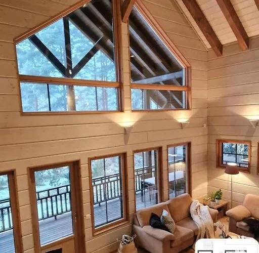 Upea Alppitalo Tahkolla 别墅